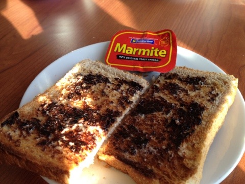 Yummy, Marmite! One of those three kiwi icons from my very first post.