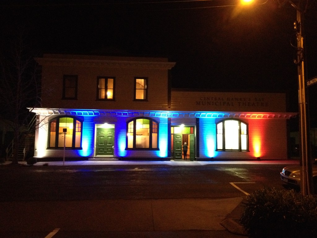 A grand old dame all dressed up