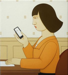 Andrew_Stevovich_oil_painting,_Woman_Reading,_2011,_10%22_x_9%22