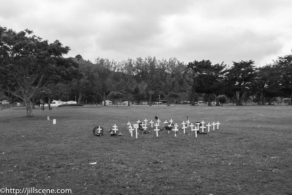 Tolaga Bay memorial to their fallen