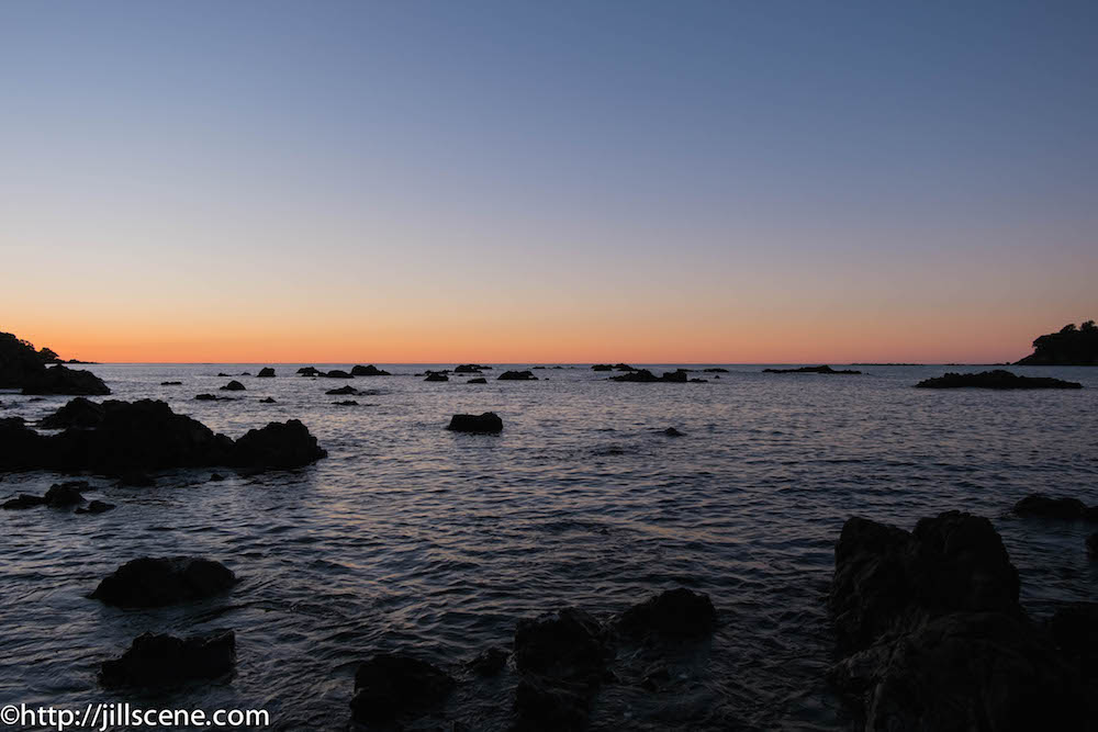 Sunset at Whanarua Bay