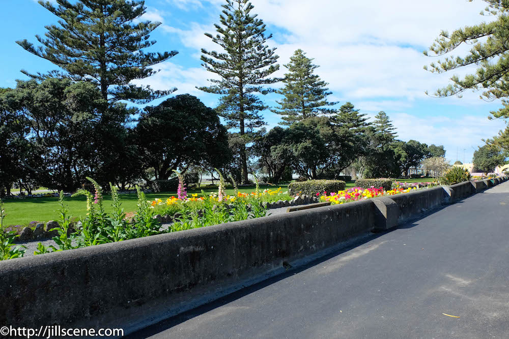 Old sea wall, Marine Parade, Napier http://jillscene.com Old sea wall, Marine Parade, Napier