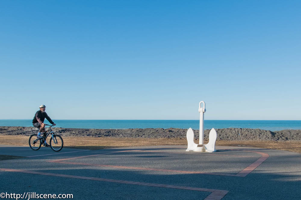 Anchor from HMS Tui, Marine Parade Walkway, Napier http://jillscene.com Anchor from HMS Tui, Marine Parade Walkway, Napier