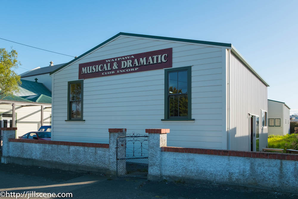 Waipawa Musical and Dramatic Club shed