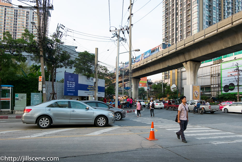 Bangkok street scene, near On Nut